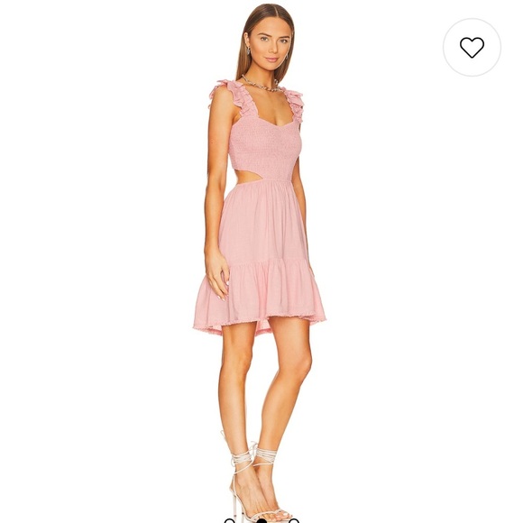 Revolve Heartloom Pink High Low Dress - Picture 2 of 8